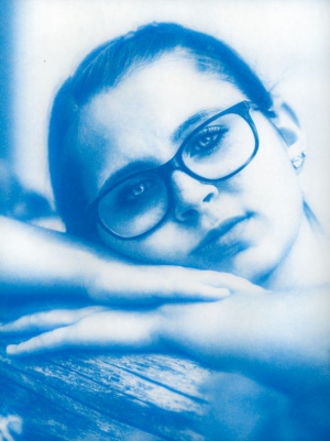 Cyanotype Portrait from 35mm Film