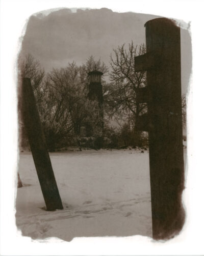 Asylum Point Lighthouse Salt Print