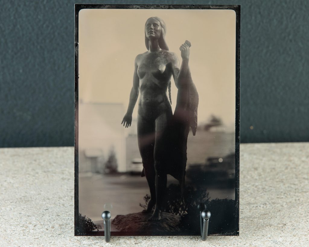 Dawn of Day Sculpture Tintype