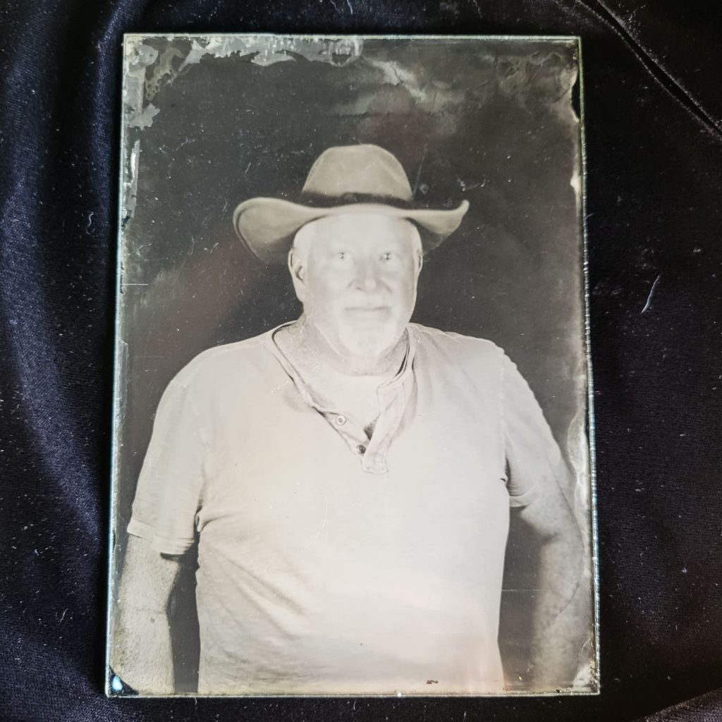 tintype self portrait