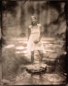 Waterfall Tintype Adventure Portraits