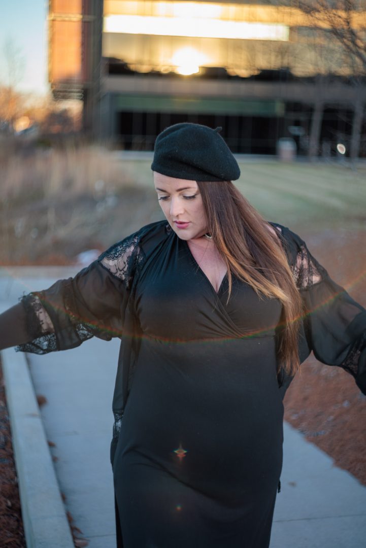 Helios 44 lens portrait of a model