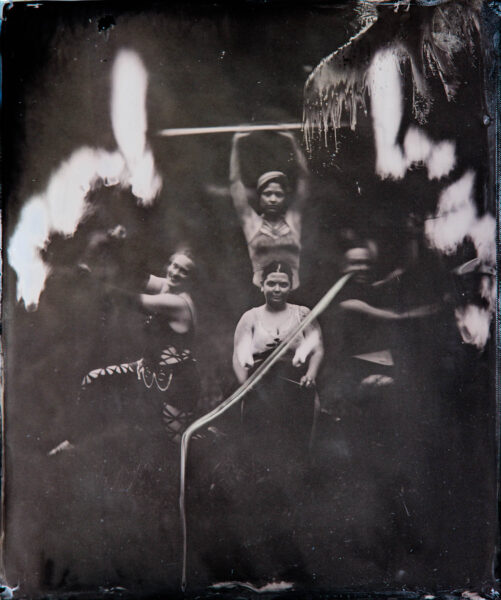 Cloud Nine Fire Show Tintypes