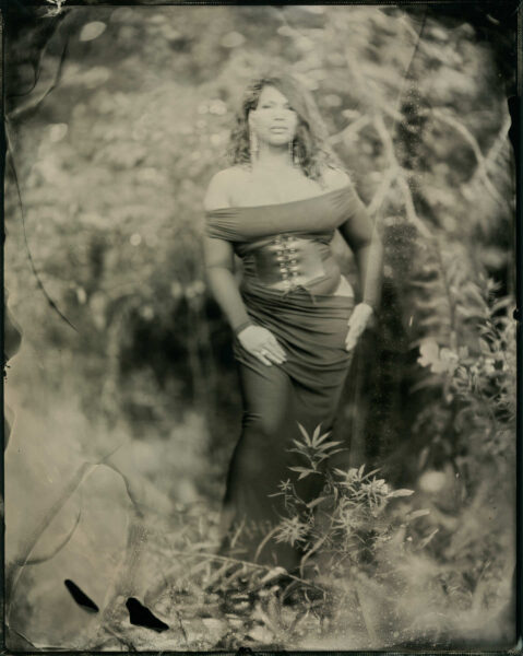 Gothic Tintype Portrait
