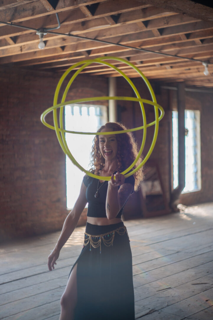 flow artist portrait with Helios 44 lens