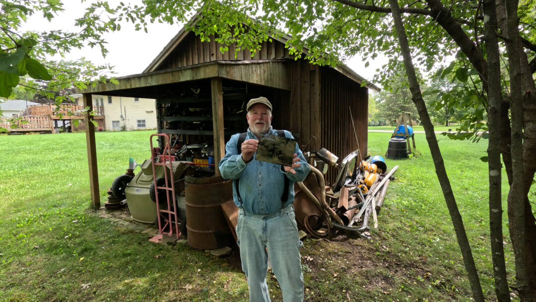Alchemist Holding a tintype